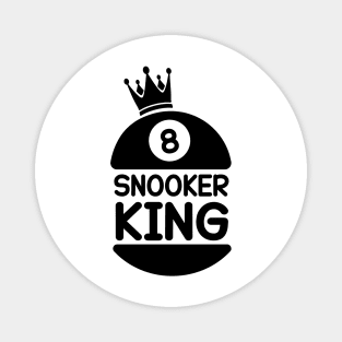 Snooker King billiard player Magnet